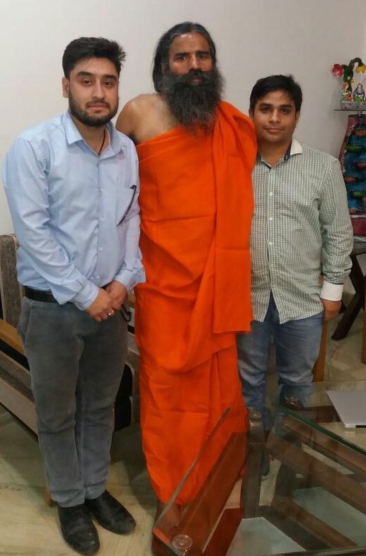 https://720globalonline.com website design Swami Ramdev Ji